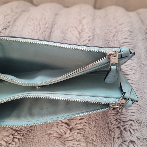 Coach Wristlet Double Zip Wallet - Picture 5 of 6